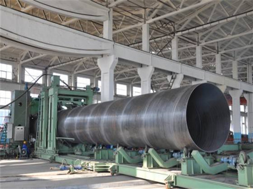 Spiral steel pipe