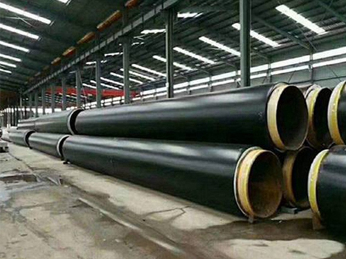 Polyethylene insulation steel pipe