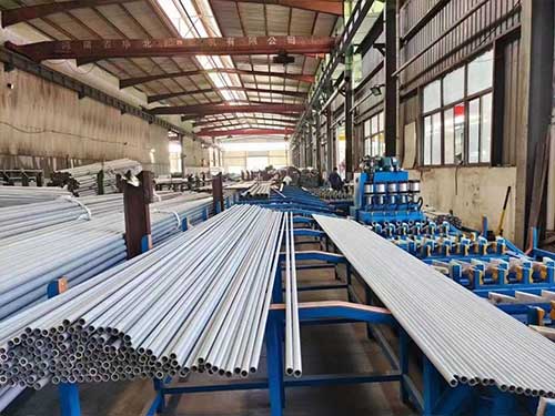 The main steps of the production process of stainless steel pipes in our factory
