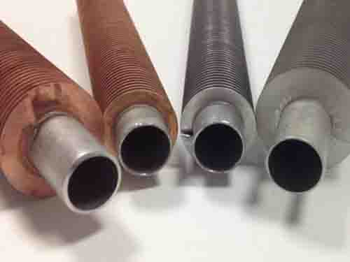 Laser welding fin tube