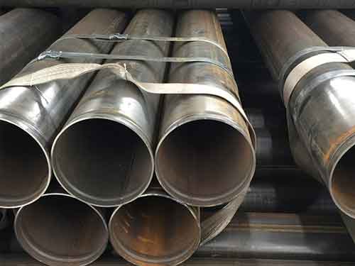 Metric welded steel pipe 