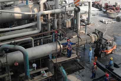 TURKEY BOILER REFINING PRODUCTION