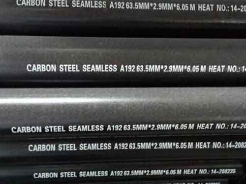 Seamless carbon steel pipe ASTM A192 specification parameter table