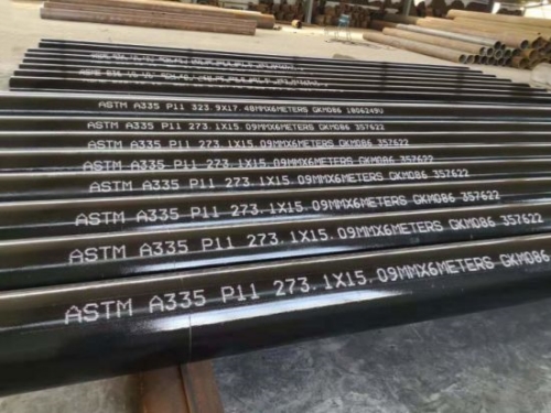 Inspection methods for A335 P11 alloy steel pipes